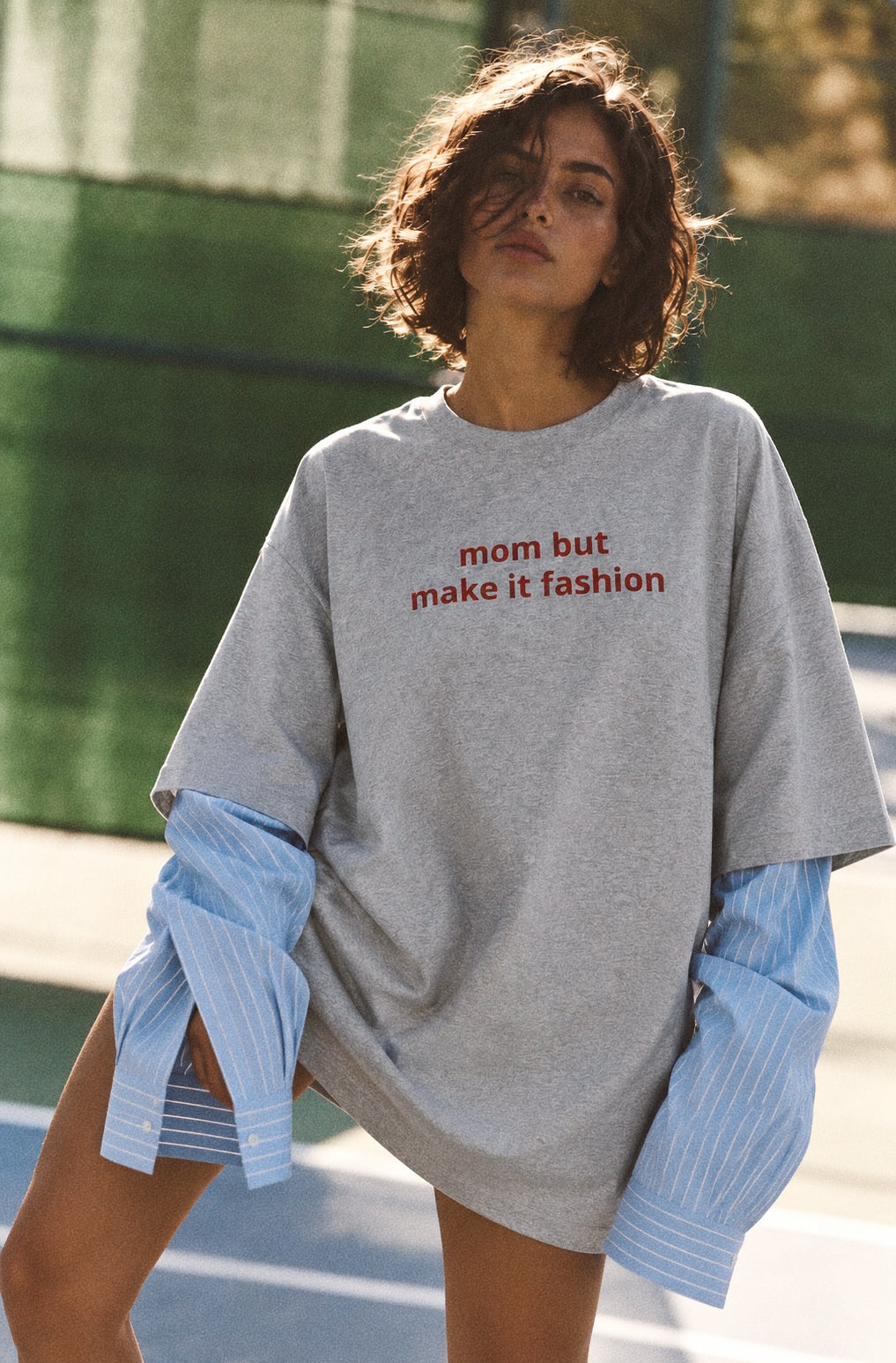 Mom But Make It Fashion — Oversized Tee