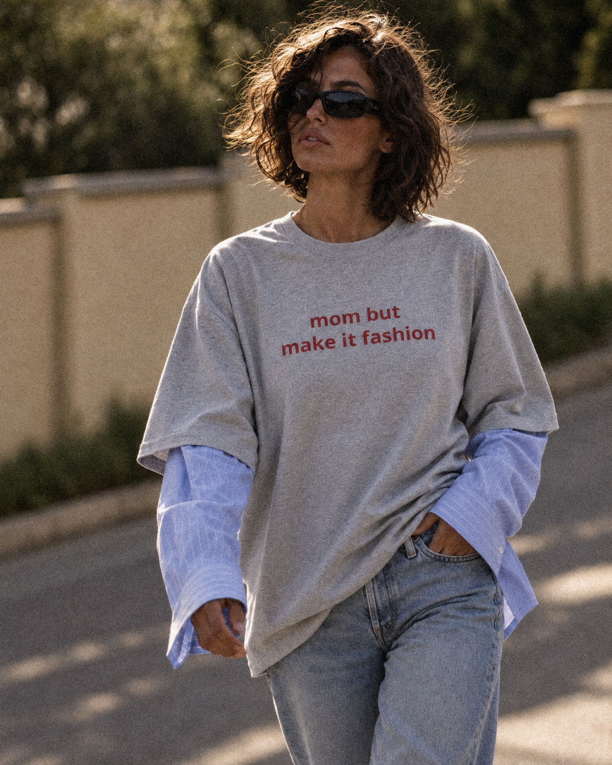 Mom But Make It Fashion Oversized Tee
